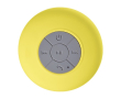Enceinte multifonction en plastique caoutchouté coloré couleur jaune