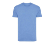 T-shirt coton recyclé et biologique 180 g/m2 Iqoniq Manuel couleur bleu chiné