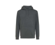 Sweat en coton écologique non teinté 340 g/m2 Iqoniq Torres couleur gris chiné