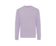 Sweat col rond en coton écologique 340 g/m2 Iqoniq Zion couleur lilas