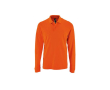 Polo manches longues homme 100% coton 180 g/m2 SOL'S Perfect couleur orange