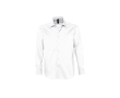 Chemise homme en coton et élasthanne 140 g/m2 SOL'S Brighton couleur blanc