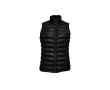 Doudoune fine sans manche pour les femmes SOL'S Wilson BW couleur noir