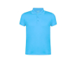 Polos personnalisables colorés 180 g/m2 couleur bleu ciel