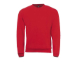 Sweat-shirt publicitaire en coton et polyester couleur rouge