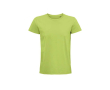 T-shirts durables avec logo à offrir couleur vert clair