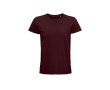 T-shirts durables avec logo à offrir couleur bordeaux