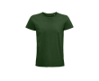 T-shirts durables avec logo à offrir couleur vert foncé