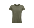T-shirts durables avec logo à offrir couleur kaki