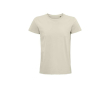 T-shirts durables avec logo à offrir couleur naturel