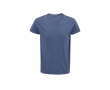 T-shirt éco pour cadeaux d'entreprise couleur bleu jean