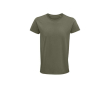 T-shirt éco pour cadeaux d'entreprise couleur kaki