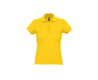 Polo femme personnalisable avec logo couleur doré