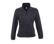 Micropolaire zippée femme personnalisable couleur gris foncé