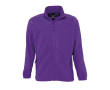 Vestes polaires personnalisables avec logo couleur mauve