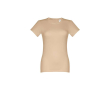T-shirt blanc classique à col rond 190 g/m2 couleur marron clair