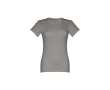 T-shirt blanc classique à col rond 190 g/m2 couleur gris foncé