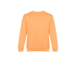 Sweat-shirt en coton et polyester 300 g/m2 couleur corail