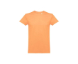 T-shirt avec logo pour enfant en coton 190g/m2 couleur corail