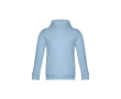 Sweat à capuche pour enfant personnalisé couleur bleu pastel