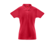 Polo en coton et polyester 200 g/m2 couleur rouge