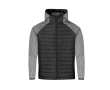 Veste unisexe respirante, softshell en polyester MKT Kimpal couleur noir