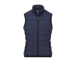 Bodywarmer en duvet femme en polyester 164 g/m2 Elevate Life couleur bleu marine
