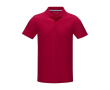Polo en coton bio certifié GOT homme 180 g/m2 Elevate NXT couleur rouge