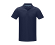 Polo en coton bio certifié GOT homme 180 g/m2 Elevate NXT couleur bleu marine