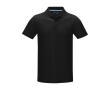 Polo en coton bio certifié GOT homme 180 g/m2 Elevate NXT couleur noir