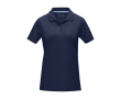 Polo piqué en coton bio GOTS femme 180 g/m2 Elevate NXT couleur bleu marine