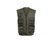 Gilet polyester/coton, poches multiples 200 g/m2 THC PIXEL couleur vert militaire