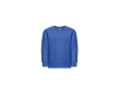 Sweat-shirt coton/polyester recyclé 300 g/m2 THC DELTA KIDS couleur bleu roi