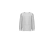 Sweat-shirt coton/polyester recyclé 300 g/m2 THC DELTA KIDS couleur gris chiné