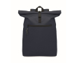 Sac à dos roll top pour ordinateur 15'' en polyester couleur bleu