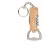 Porte-clés multifonction outils inclus avec bambou couleur bois