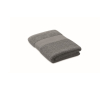 Serviette en coton bio douce et absorbante 360 g/m² 50x30 couleur gris