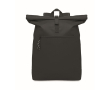 Sac à dos roll top pour ordinateur 15'' en polyester couleur noir