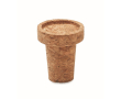 Bouchon simple 100 % liège pour bouteilles de vin couleur beige