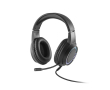 Casque de jeu extensible avec lumière et microphone intégrés couleur noir