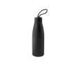 Bouteille en acier inoxydable recyclé avec poignée 710 ml couleur noir