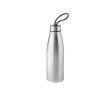 Bouteille en acier inoxydable recyclé avec poignée 710 ml couleur argenté mat