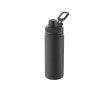Bouteille en alu avec poignée et bouchon en plastique 570 ml couleur noir