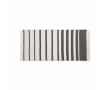 Serviette SEAQUAL® coton-polyester recyclés 300g/m² 70x140cm couleur gris