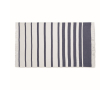 Serviette SEAQUAL® en matériau recyclé 300 g/m² 100x170cm couleur bleu