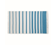 Serviette SEAQUAL® en matériau recyclé 300 g/m² 100x170cm couleur turquoise