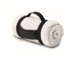 Couverture publicitaire polaire couleur blanc