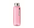 Bouteille en tritan personnalisée de 500 ml couleur rose transparent