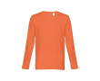 T-shirt publicitaire avec manches longues couleur miel