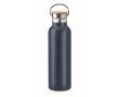 Bouteille isotherme personnalisée avec anse couleur bleu marine